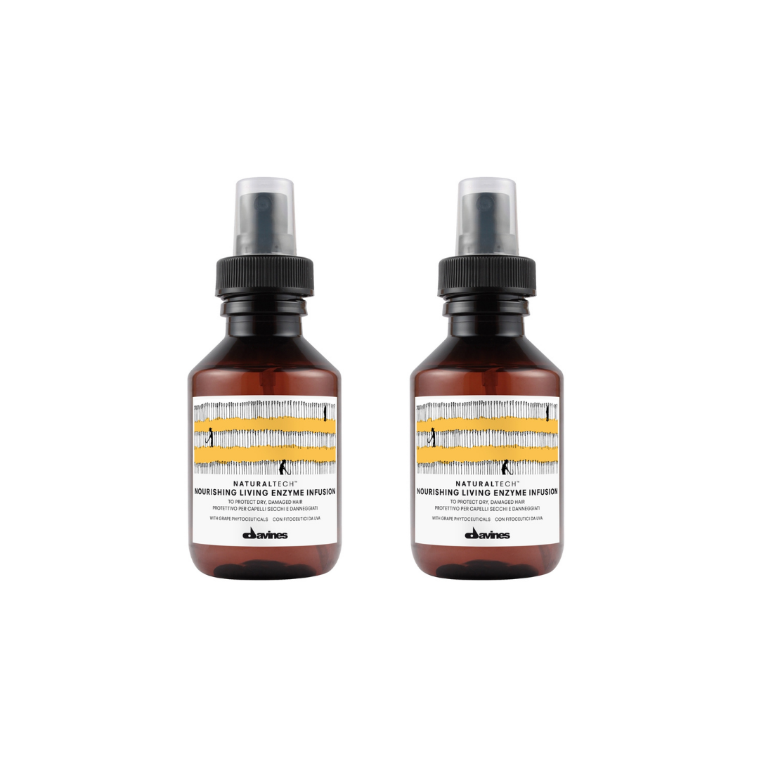 Ekonomik İkili Davines Nourishing Yıpranmış Kuru Saç Bakım Bileşeni 100ml - %100 Orijinal %100 Doğal