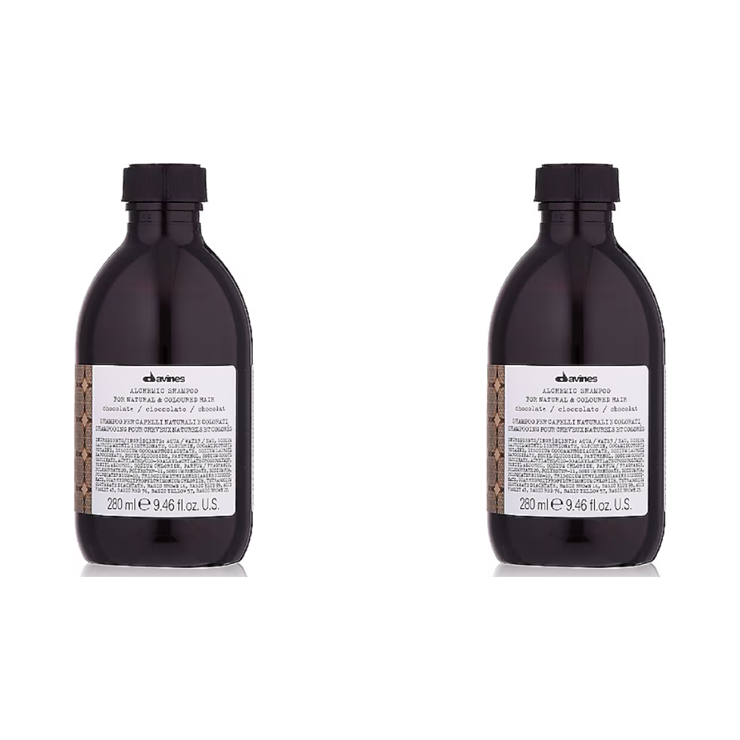 Ekonomik İkili Davines Alchemic Çikolata Şampuan 280ml - %100 Orijinal %100 Doğal