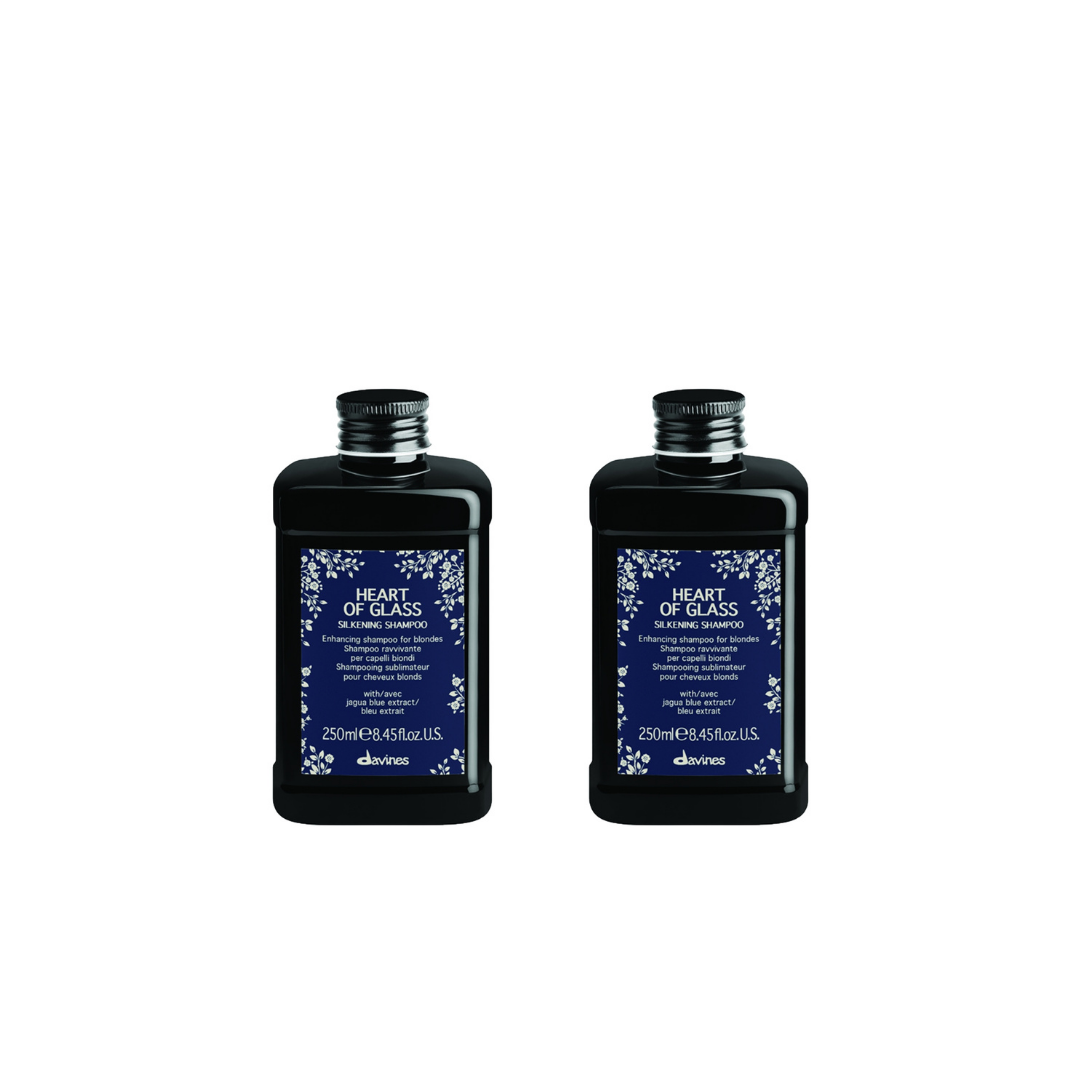 Ekonomik İkili Davines Heart of Glass İpeksi Şampuan 250ml - %100 Orijinal %100 Doğal