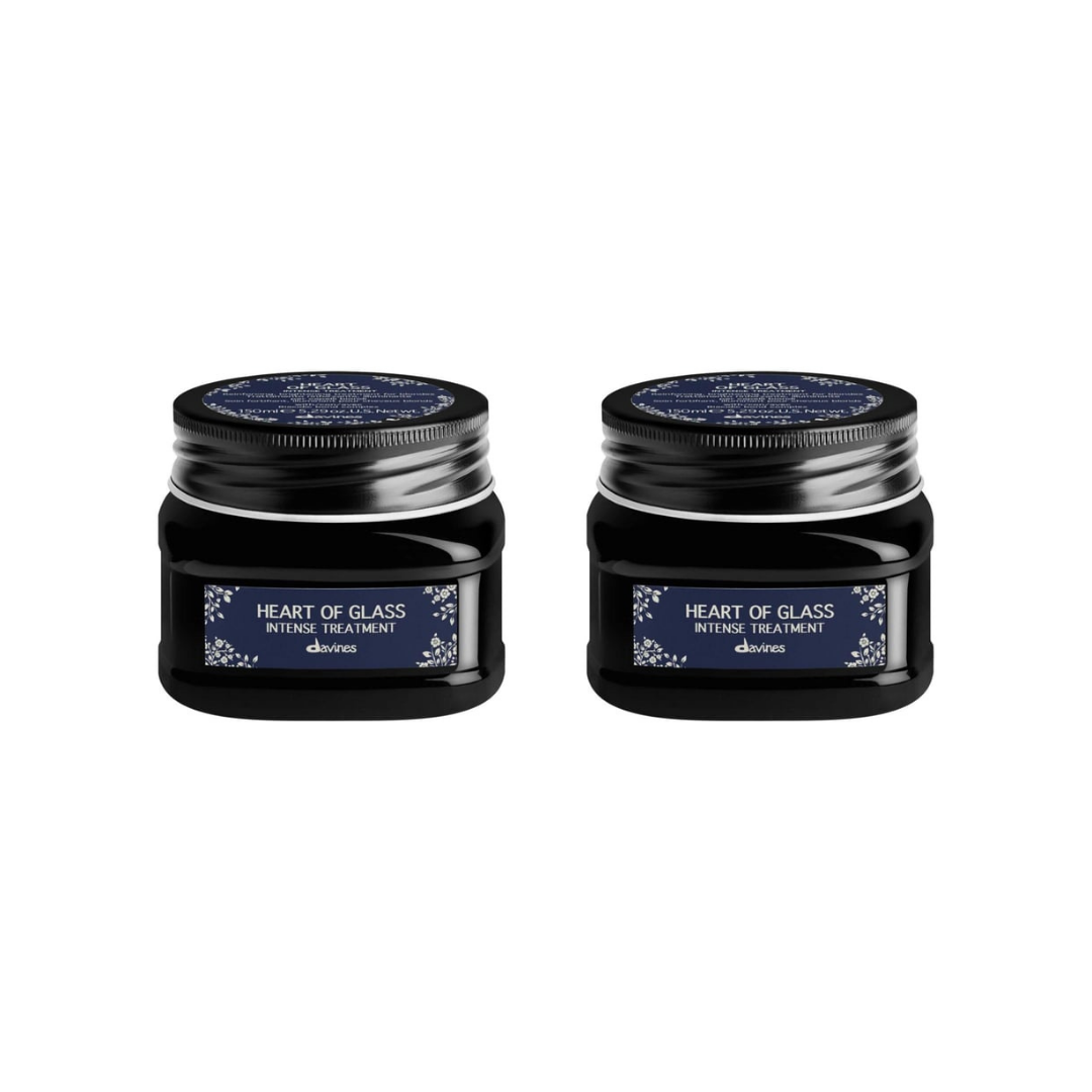 Ekonomik İkili Davines Heart of Glass Intense Treatment Yoğun Bakım 150ml - %100 Orijinal %100 Doğal
