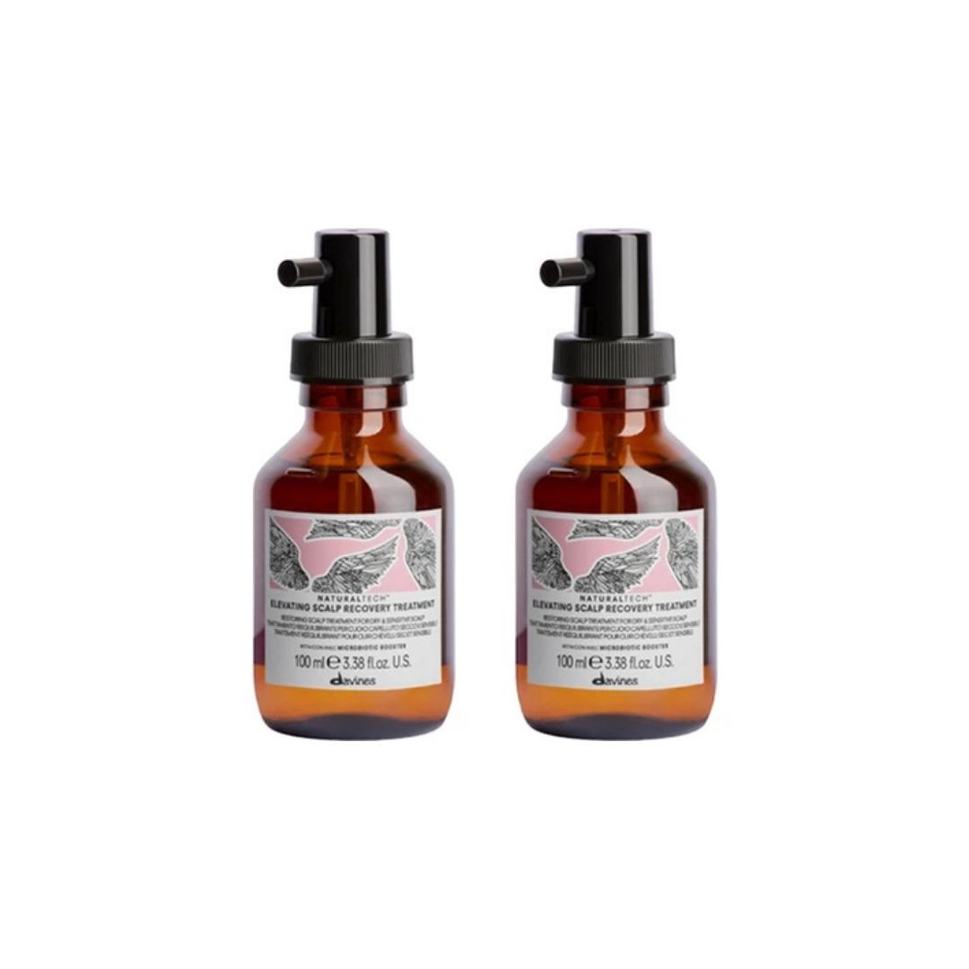 Ekonomik İkili Davines Elevating Scalp Recovery Treatment Hassas Saç Derisi için Tonik 100ml - %100 Orijinal %100 Doğal