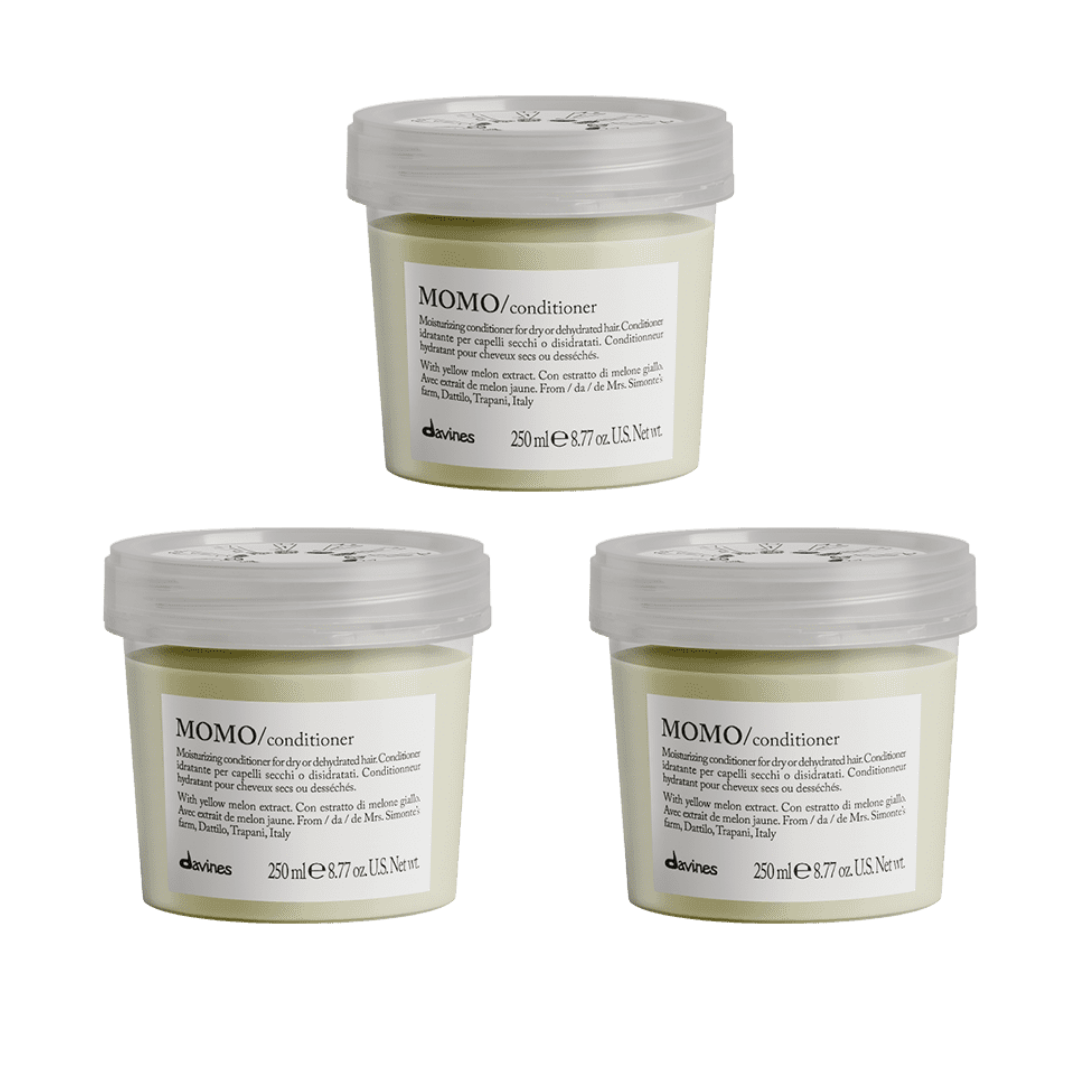 Ekonomik Üçlü Davines Momo Nemlendirici ve Koruyucu Krem 250ml - %100 Orijinal %100 Doğal