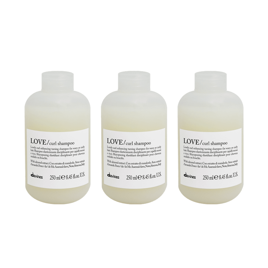 Ekonomik Üçlü Davines Love Curl Bukle Belirginleştirici Şampuan 250ml - %100 Orijinal %100 Doğal