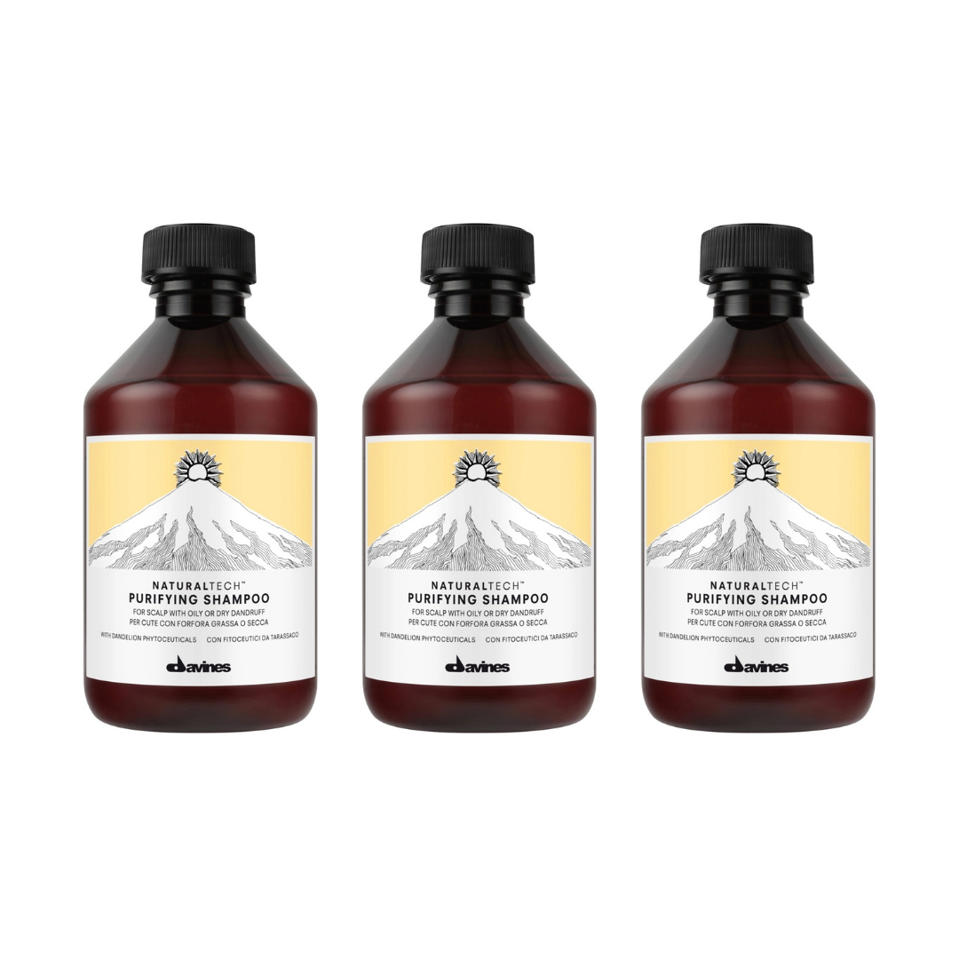 Ekonomik Üçlü Davines Purifying Kepeğe Karşı Şampuan 250ml - %100 Orijinal %100 Doğal