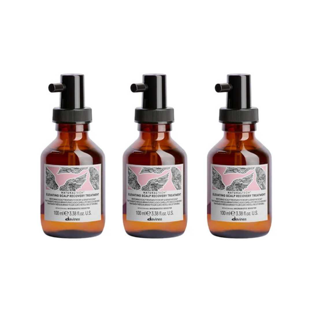 Ekonomik Üçlü Davines Elevating Scalp Recovery Treatment Hassas Saç Derisi için Tonik 100ml - %100 Orijinal %100 Doğal