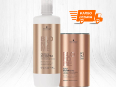 Schwarzkopf Blondme 30 Vol Oksidan 1000ml + Premium Lift 9 Ton Pudra Açıcı 450g- Ücretsiz Kargo