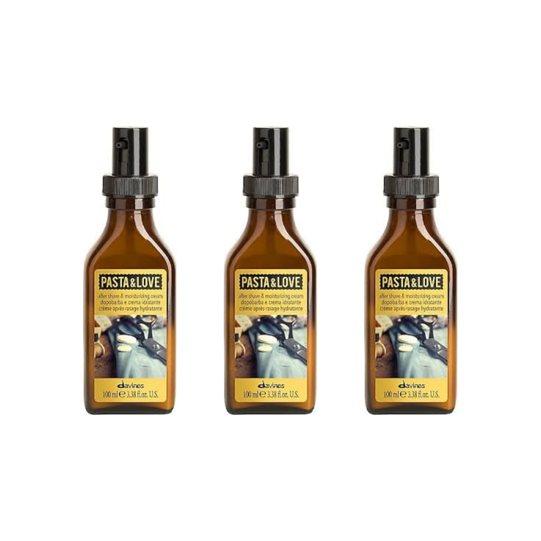 Ekonomik Üçlü Davines Pasta&Love Tıraş Sonrası Nemlendirici Krem 100 ml - %100 Orijinal %100 Doğal
