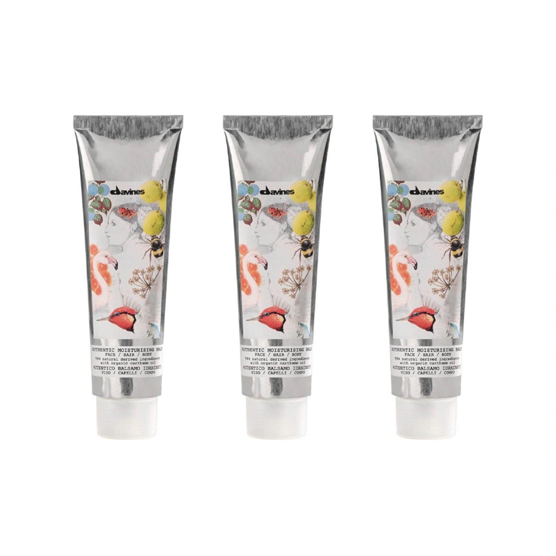 Ekonomik Üçlü Davines Authentic Moisturizing Nemlendirici Balsam 150ml - %100 Orijinal %100 Saf- Alerjik Tüketicilere Özel Üretim