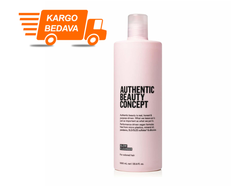 Authentic Beauty Concept Glow Cleanser Şampuan 1000ml - Ücretsiz Kargo - Pompa Hediyeli - %100 Orijinal