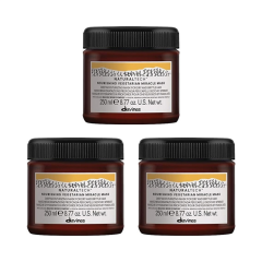 Ekonomik Üçlü Davines Nourishing Vegetarian Mucize Maske 250 ml - %100 Orijinal %100 Doğal