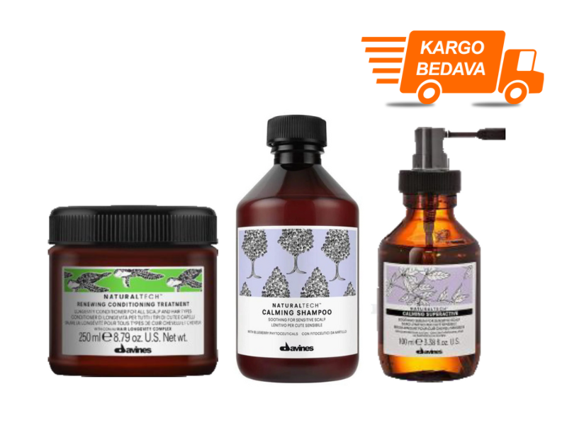 Davines Calming Hassas Baş Derileri İçin Yatıştırıcı Bakım Serisi - Ücretsiz Kargo - %100 Orijinal