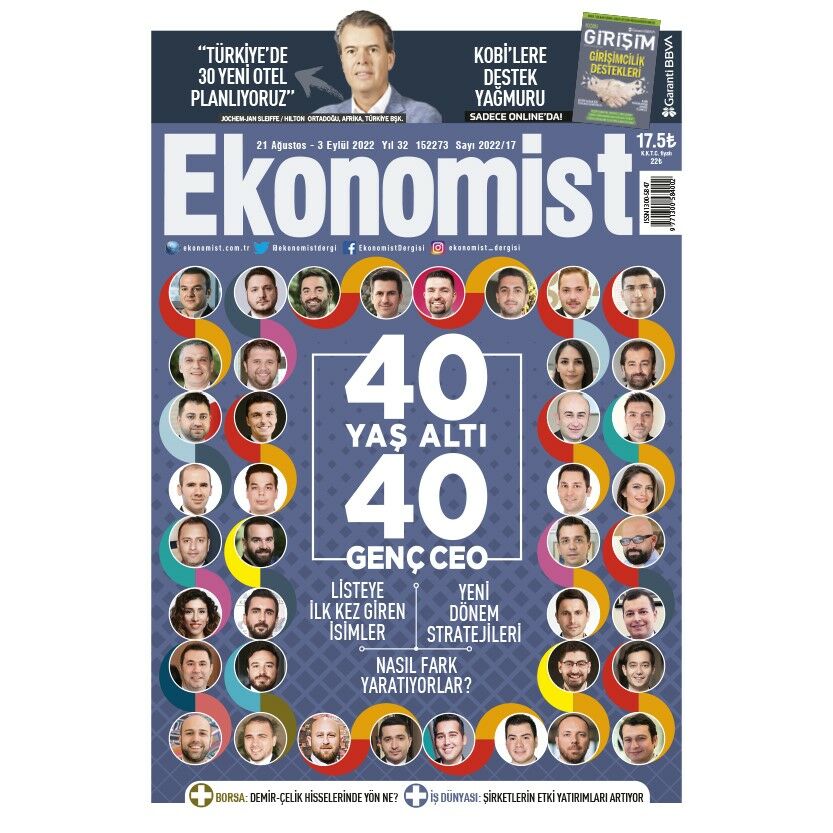 Ekonomist 21 Ağustos - 3 Eylül 2022