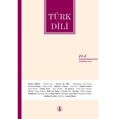 Türk Dili 846.Sayı Haziran 2022