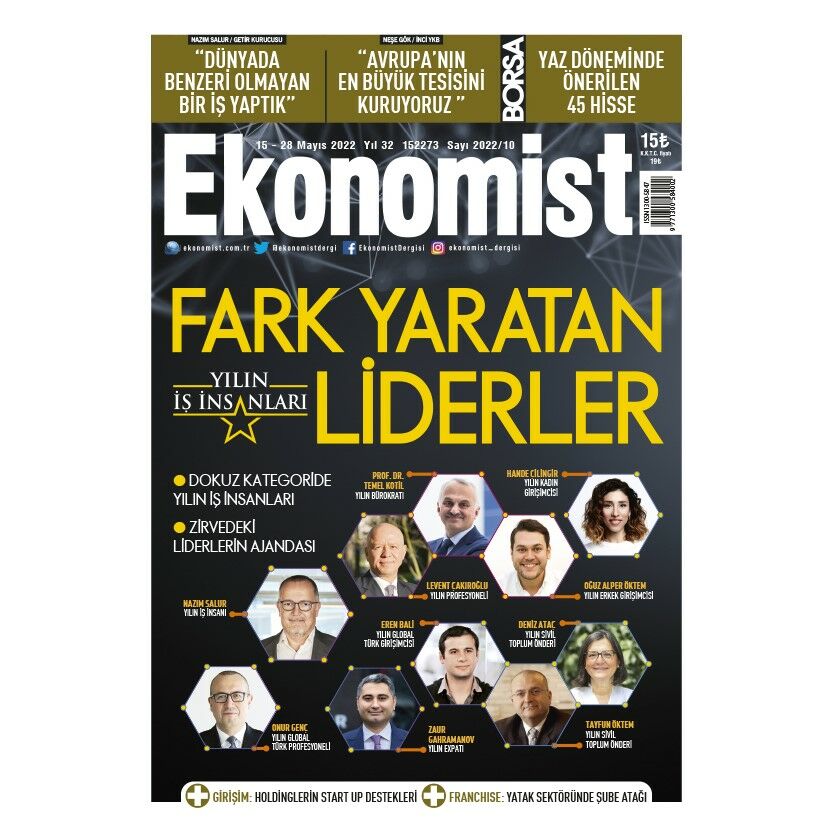 Ekonomist 15 Mayıs - 28 Mayıs 2022