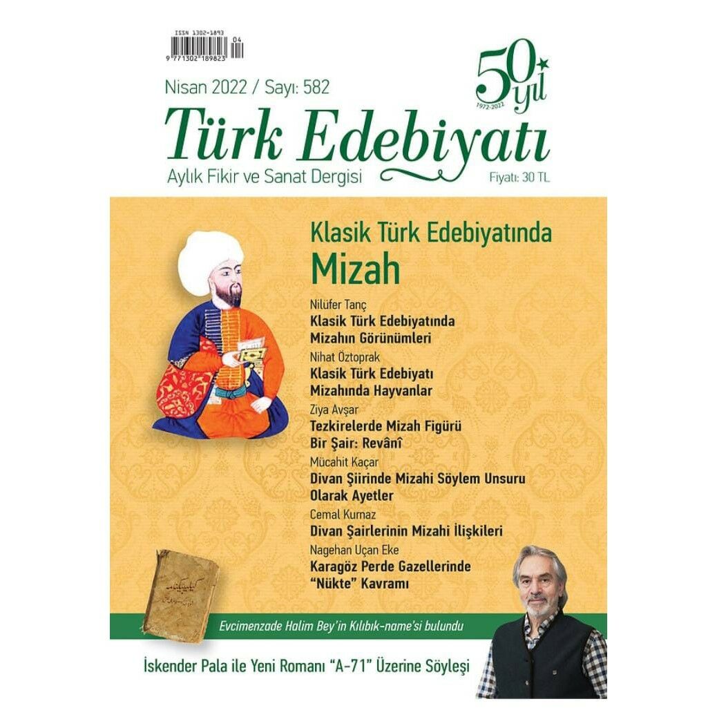 Türk Edebiyatı 582.Sayı Nisan 2022