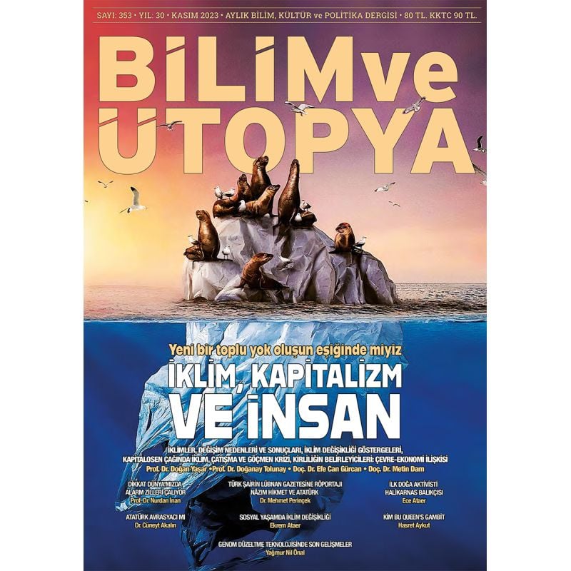 Bilim ve Ütopya 353.Sayı Kasım 2023