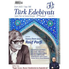 Türk Edebiyatı 588.Sayı Ekim 2022