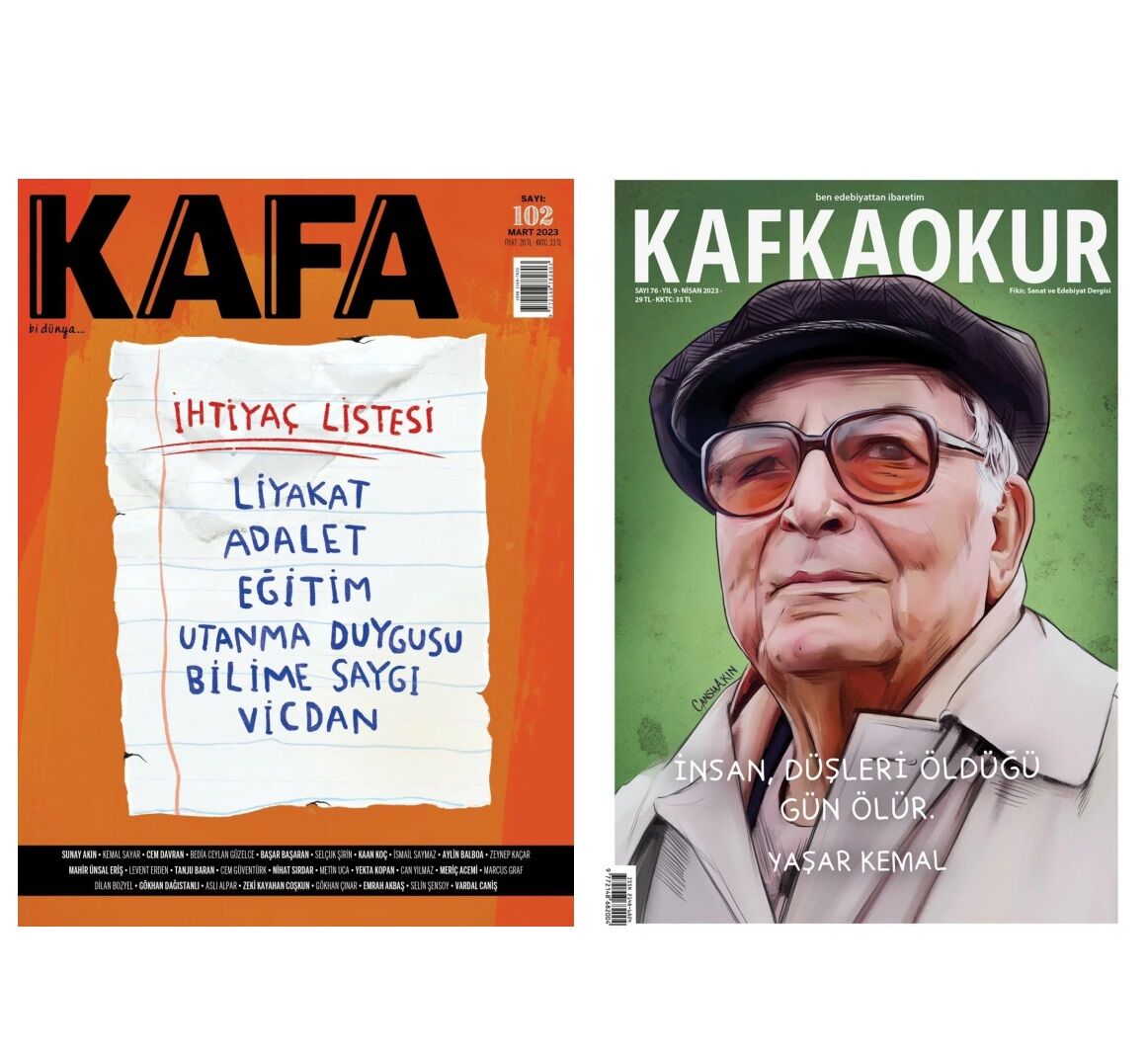 Kafa Dergi + Kafkaokur Dergi Yıllık Abonelik