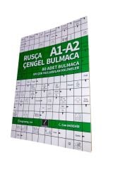 ZUGZWANG Rusça Çengel Bulmaca A1-A2 - Rusça Kelime Öğreten Bulmaca Kitabı