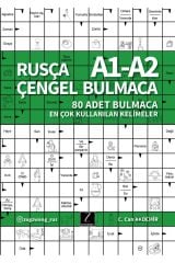 ZUGZWANG Rusça Çengel Bulmaca A1-A2 - Rusça Kelime Öğreten Bulmaca Kitabı