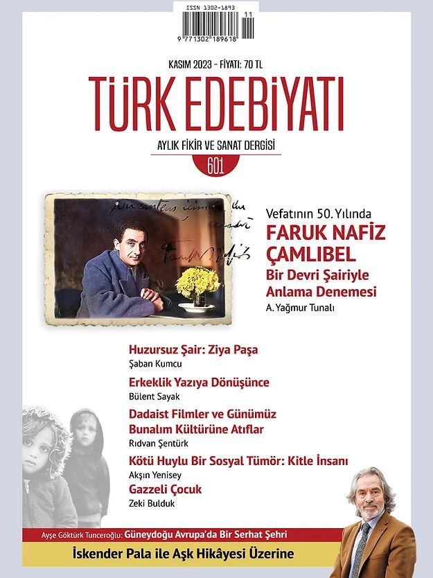 Türk Edebiyatı 601.Sayı Kasım 2023