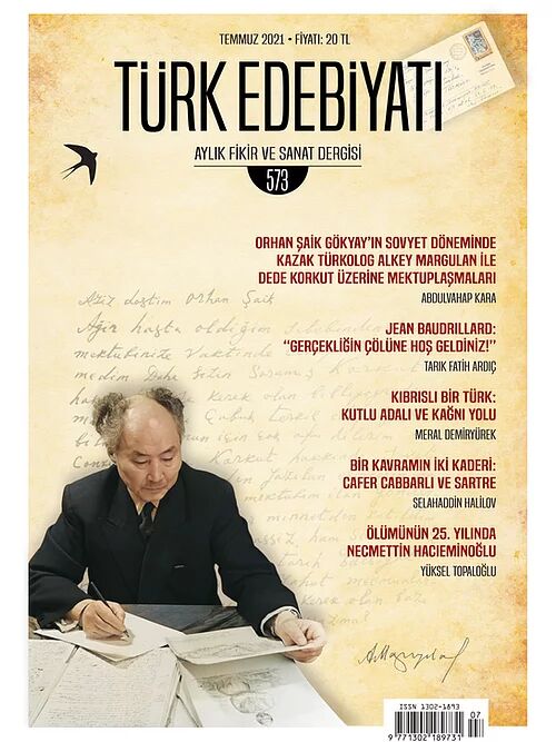 Türk Edebiyatı 573.Sayı Temmuz 2021