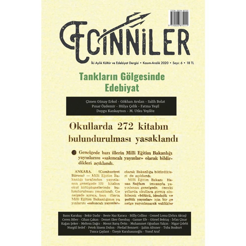Ecinniler 6.Sayı Kasım-Aralık 2020