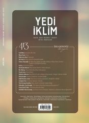 Yedi İklim Dergi 413.Sayı Ağustos 2024