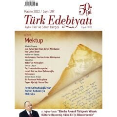 Türk Edebiyatı 589.Sayı Kasım 2022