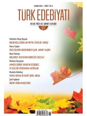 Türk Edebiyatı 577.Sayı Kasım 2021