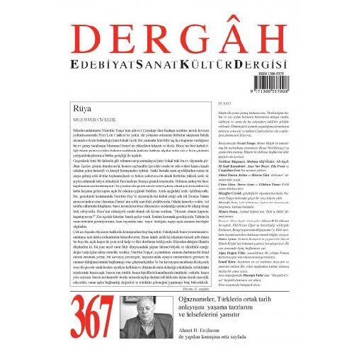 Dergâh 367.Sayı Eylül 2020