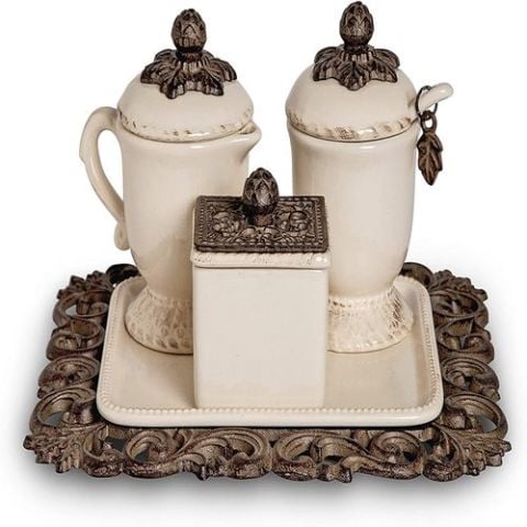 Acanthus Coffee Container Set