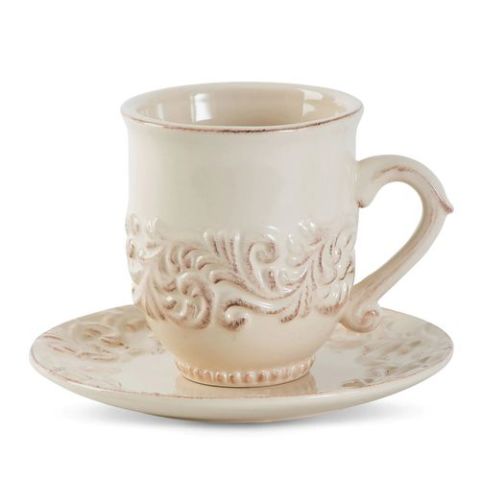 Acanthus Cup & Saucer