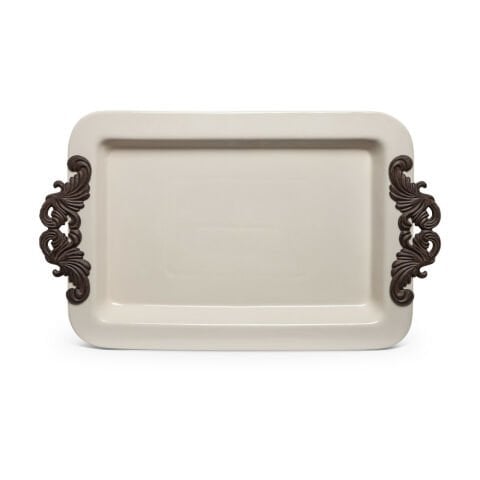 Acanthus Tray w/ Metal