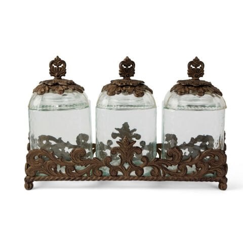 Provencial Triple Glass