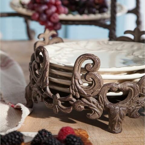 Acanthus 8'' Salad Plate Holder
