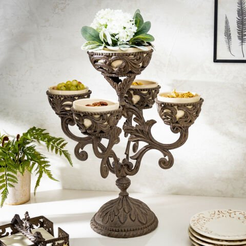 Acanthus Epergne, 5 Hol
