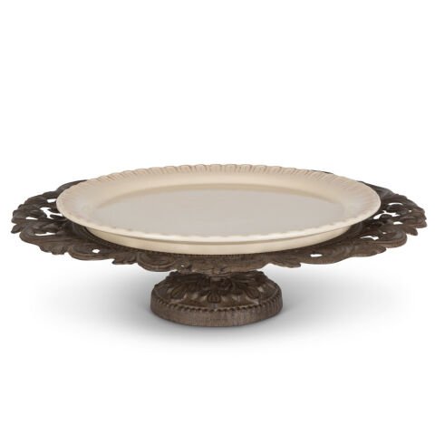 Pedastal Serving Platt