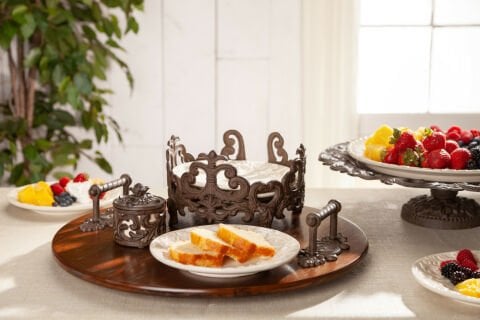 Pedastal Serving Platt