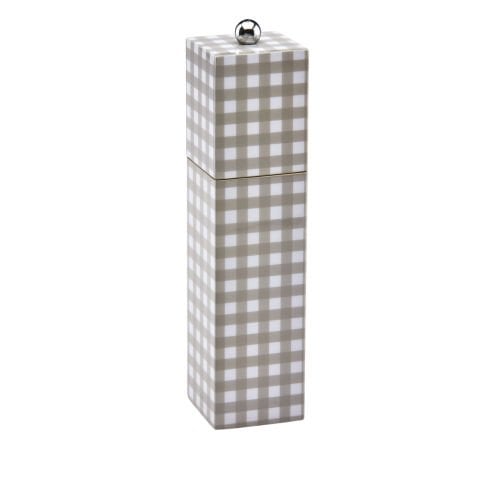 Gingham S&P Grinder Cappucino