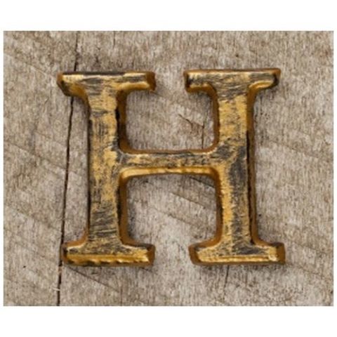 Metal, Letter-H