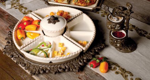 Acanthus Lazy Susan Crudi