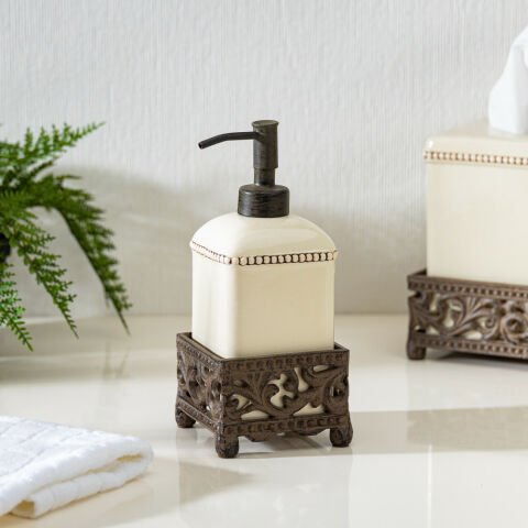 Acanthus Single Soap Dispenser
