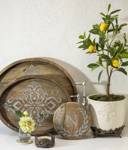 Acanthus Coasters 1 Holder