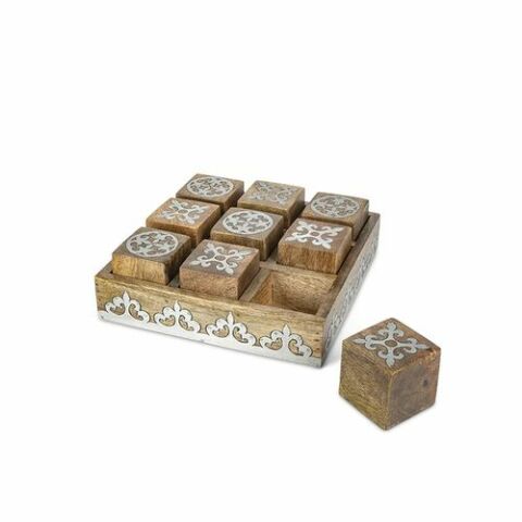 Wood/Metal Tic Tac Toe