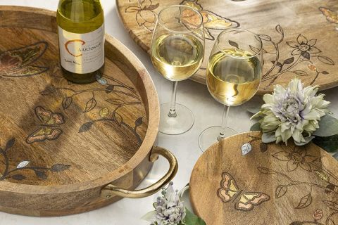 Butterfly Lazy Susan.