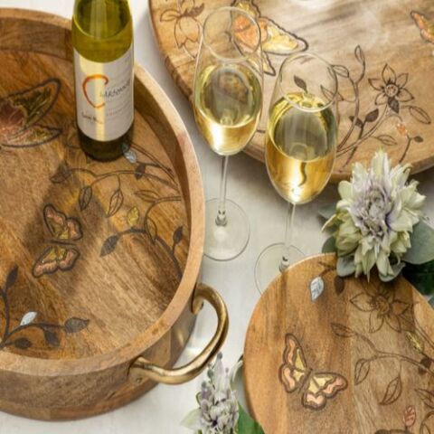 Butterfly trivet.