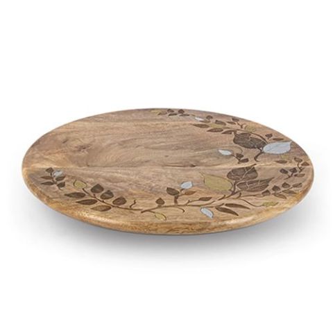 Inlay/Laser Leaf lazy susn 16''