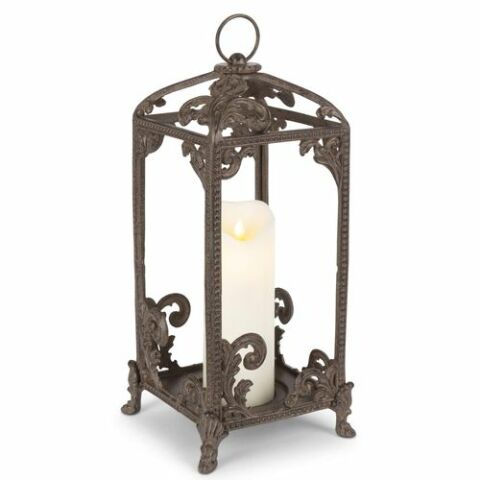 Tall Metal Lantern