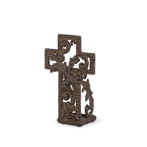 Acanthus Metal Cross